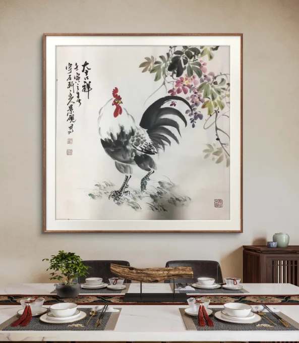 Wu Jingyan Chinese Freehand Painting・Great Auspiciousness（大吉祥图）