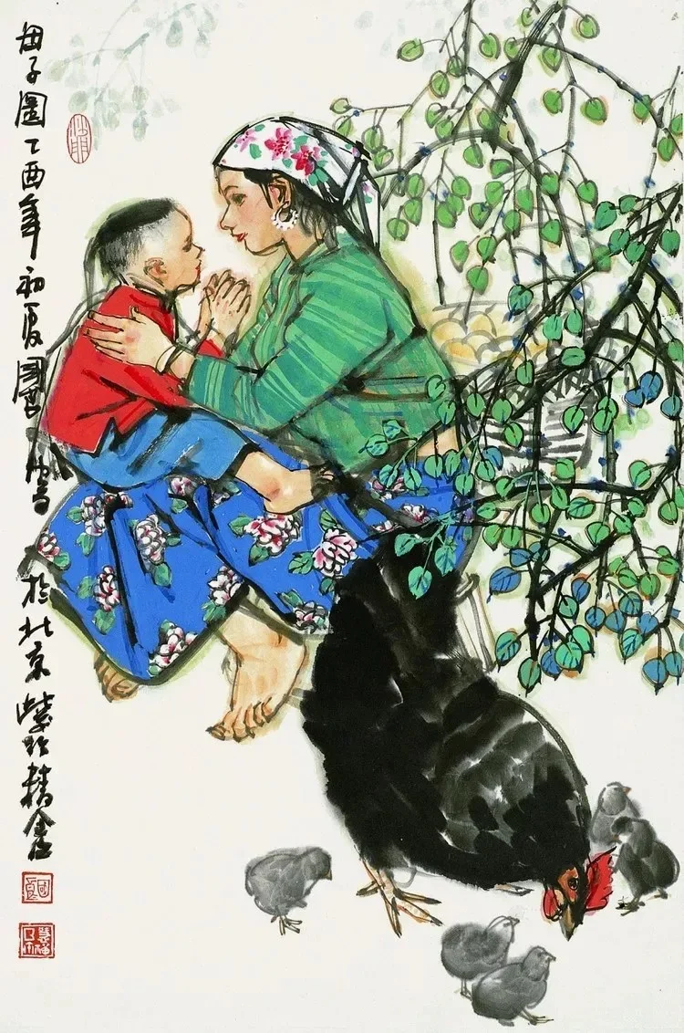 Figure painting by Shi Guoliang