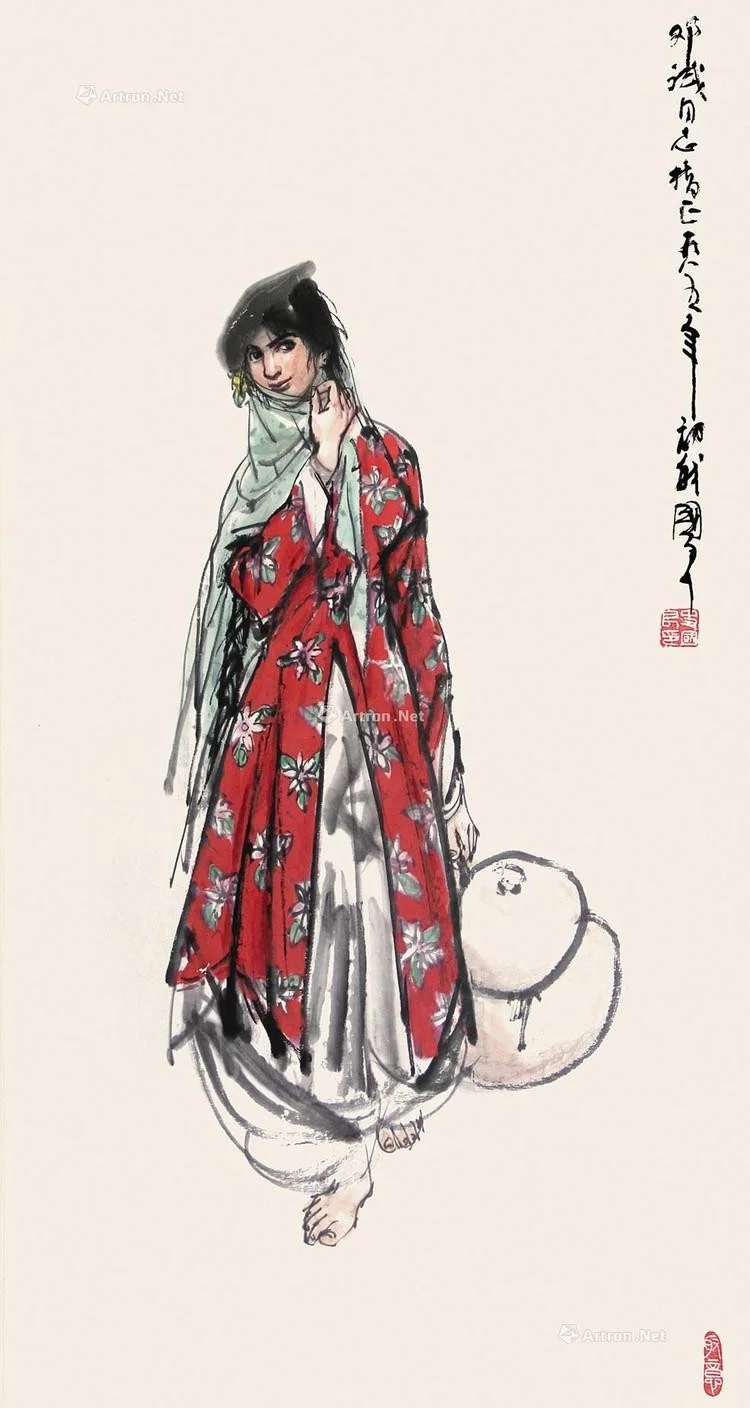 Figure painting by Shi Guoliang