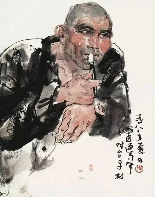 Figure painting by Shi Guoliang
