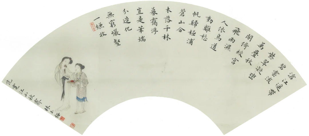 Quiet and refined xiaokai work by Lin Yumei