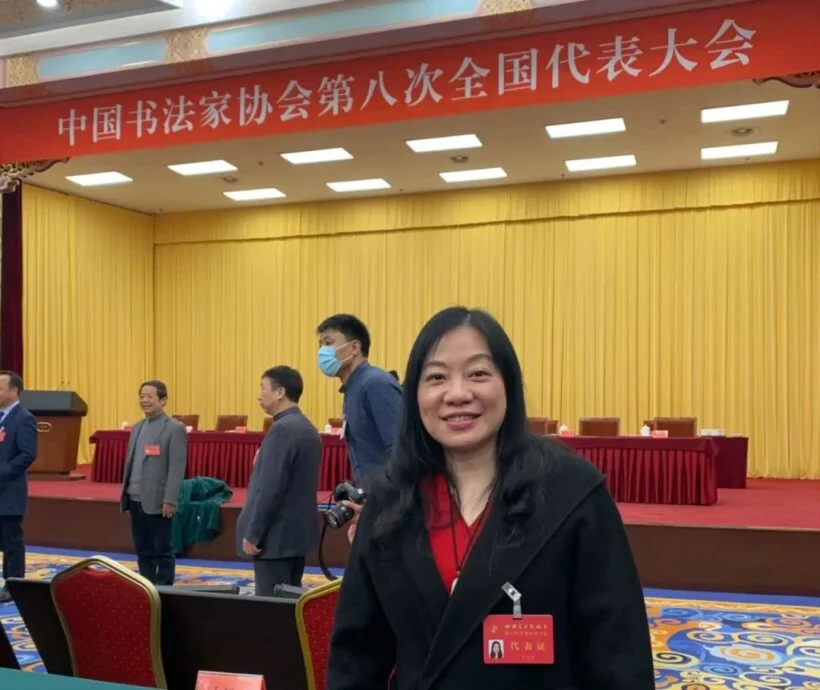 Lin Yumei's regular script echoing the spirit of Huang Daozhou