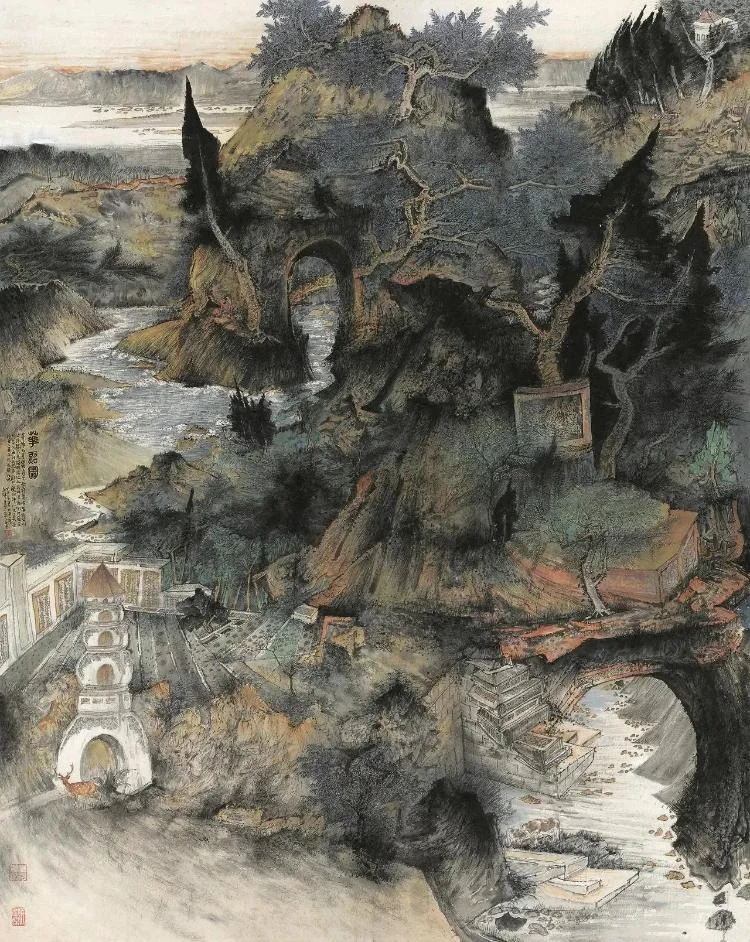 Radiant Illumination II by Chang Zhaohui, 200 x 180 cm, 2019