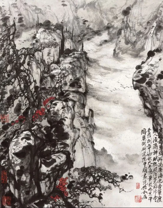 Linli Canghai Tu, 103x68cm, 2018