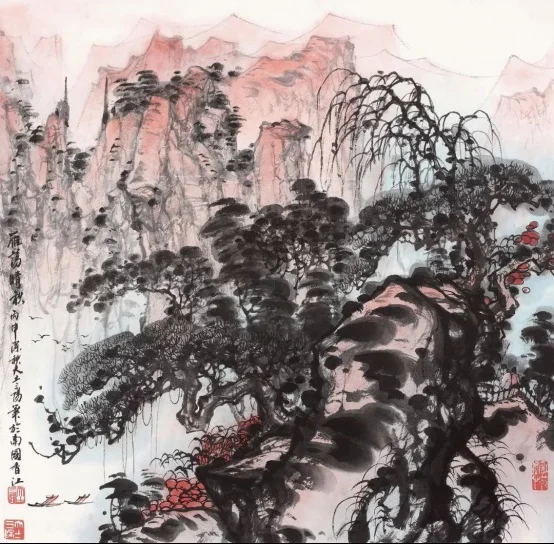 Yandang Qingqiu, 68x68cm, 2016