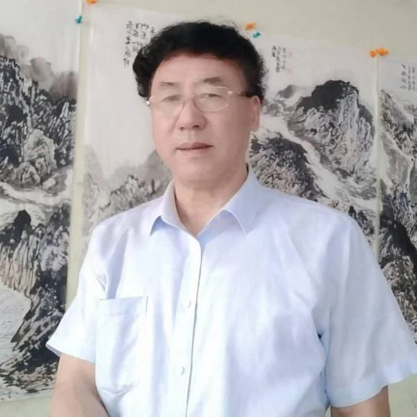 Landscape painting by Wang Weibao