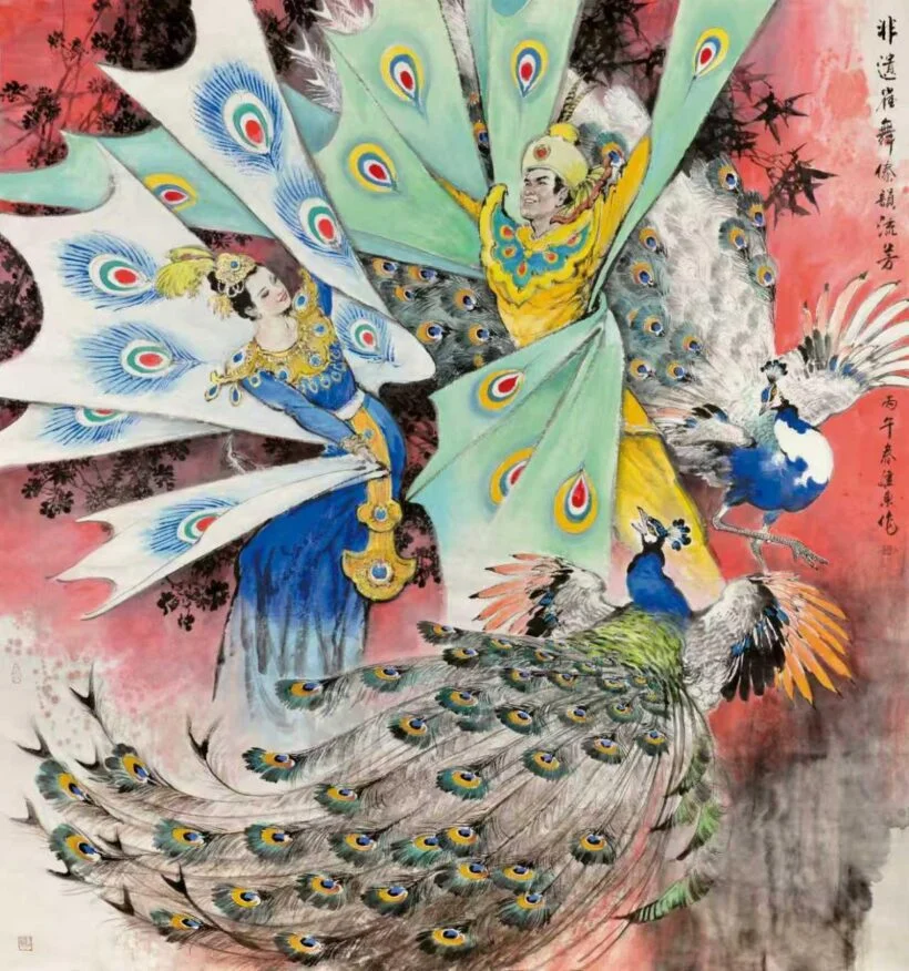 Figure painting by Sun Jiandong