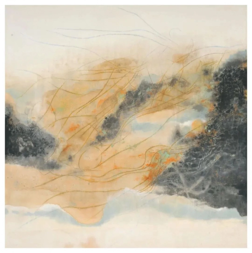 Shikong series painting by Zhu Xunde