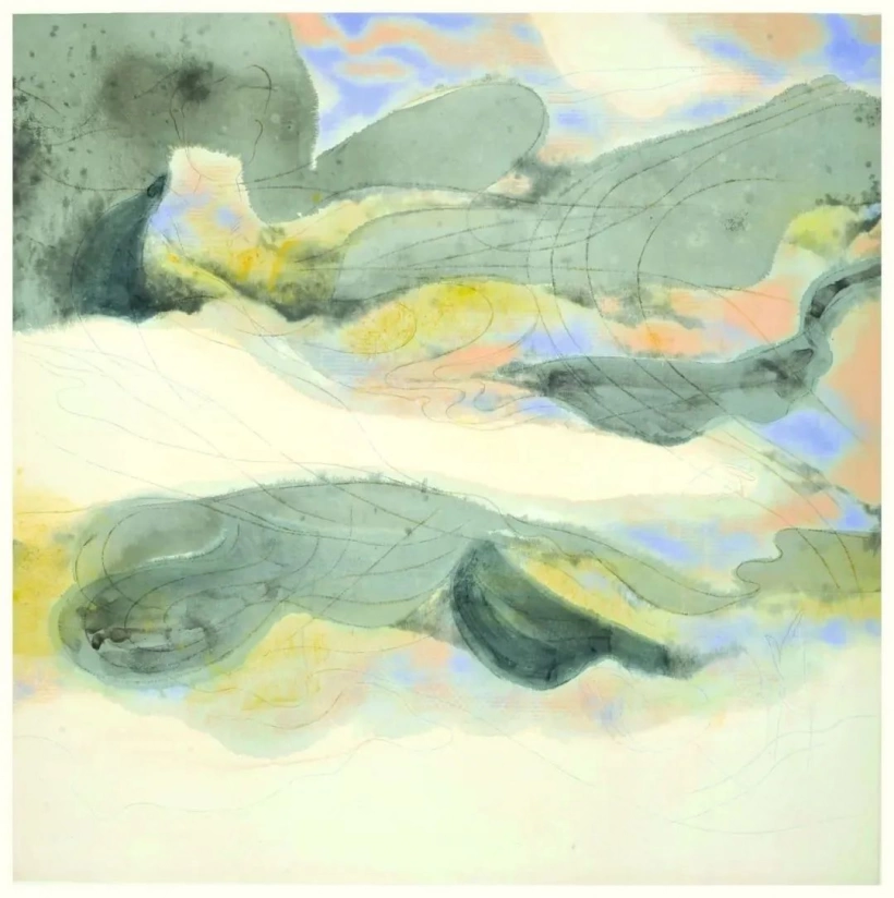 Shikong series painting by Zhu Xunde