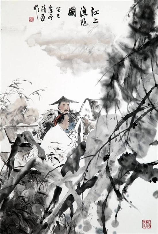 Jiangshang Yuyin Tu (Fisherman's Retreat on the River)