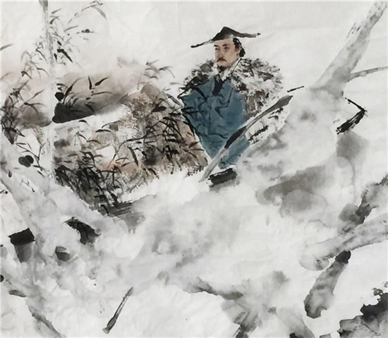 Jiang Leng Ru Han Zhou (Cold River, Lone Boat)
