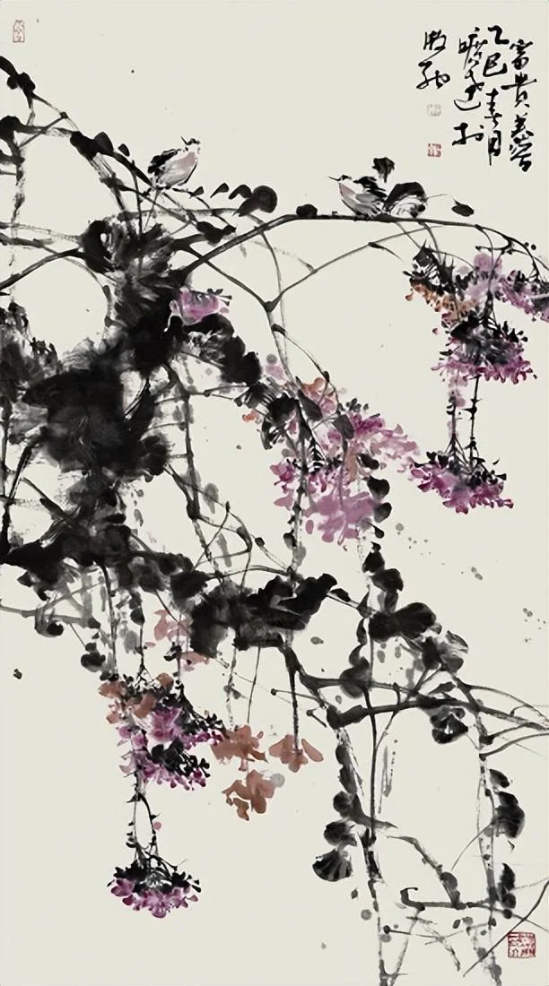Nature study painted from life by Xu Kuangda