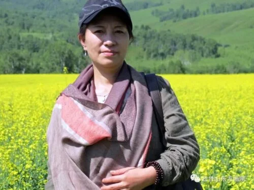 Painter Xia Mo, full-time artist of the Jilin City Painting Academy