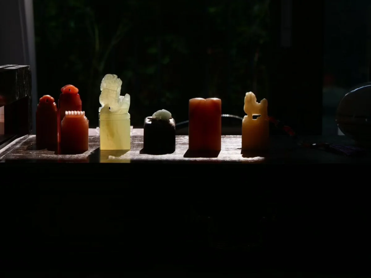 Chinese seal carving artwork