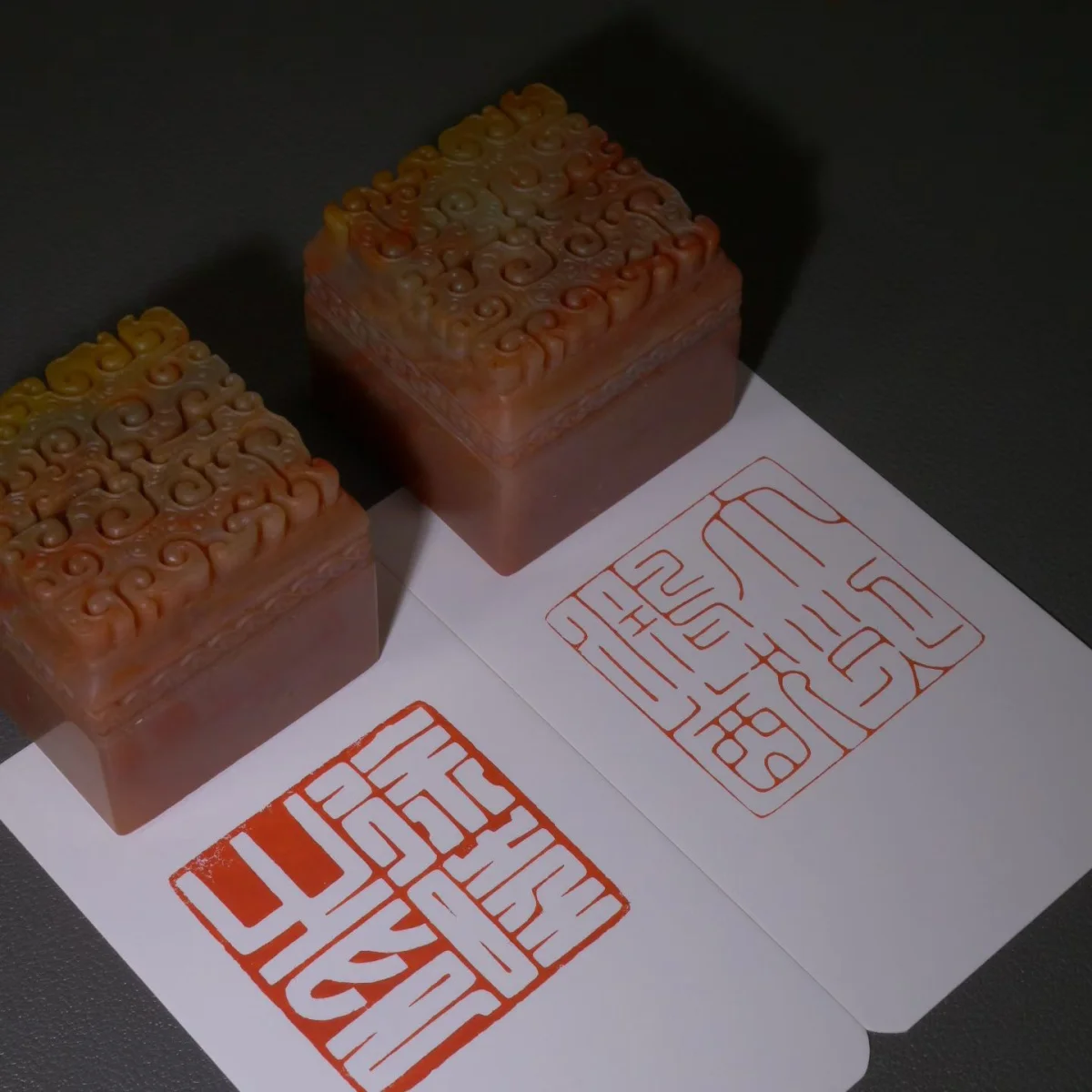 Chinese seal carving artwork